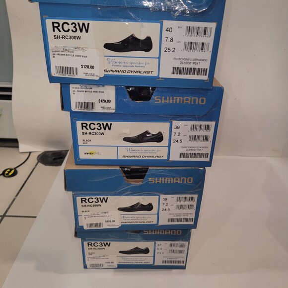 Shimano SH-RC3 Women's Road Cycling Shoes Black EU 37 39 40 New in Box - Picture 12 of 12